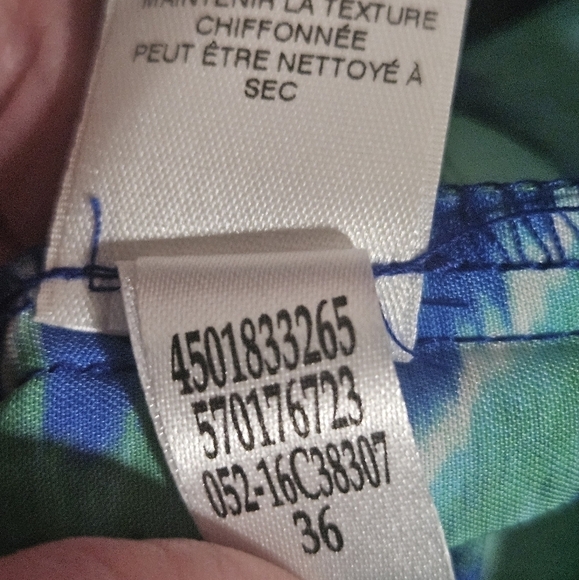 Chico accordion style midi to maxi skirt size 3 = large see pics - Picture 11 of 14